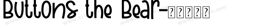 Buttons the Bear字体转换